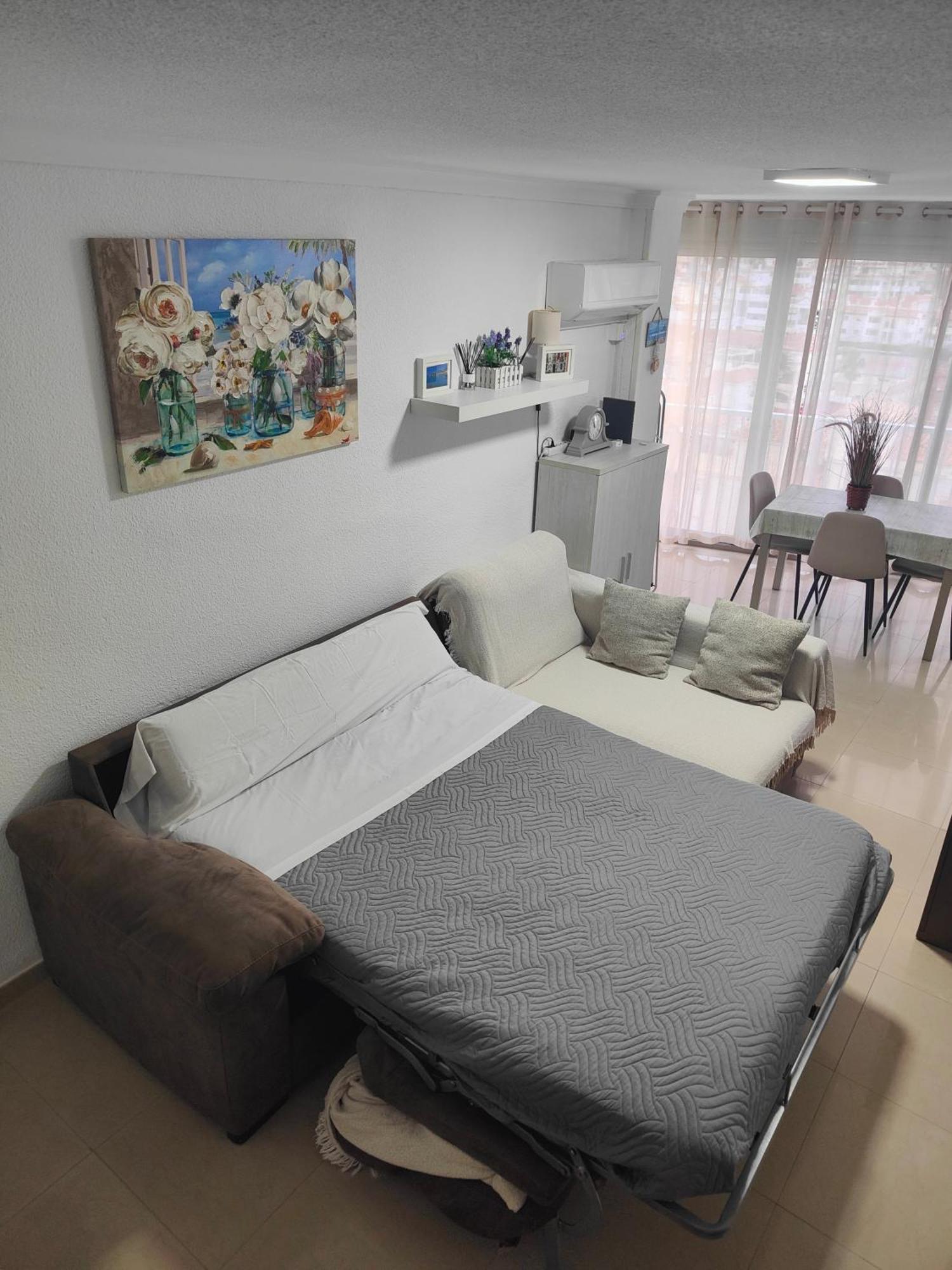 Maravilloso En Primera Línea De Playa Apartamento Benalmádena
